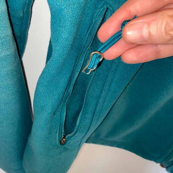 Columbia Teal Fleece Zip-up Jacket XL - Picture 5 of 11